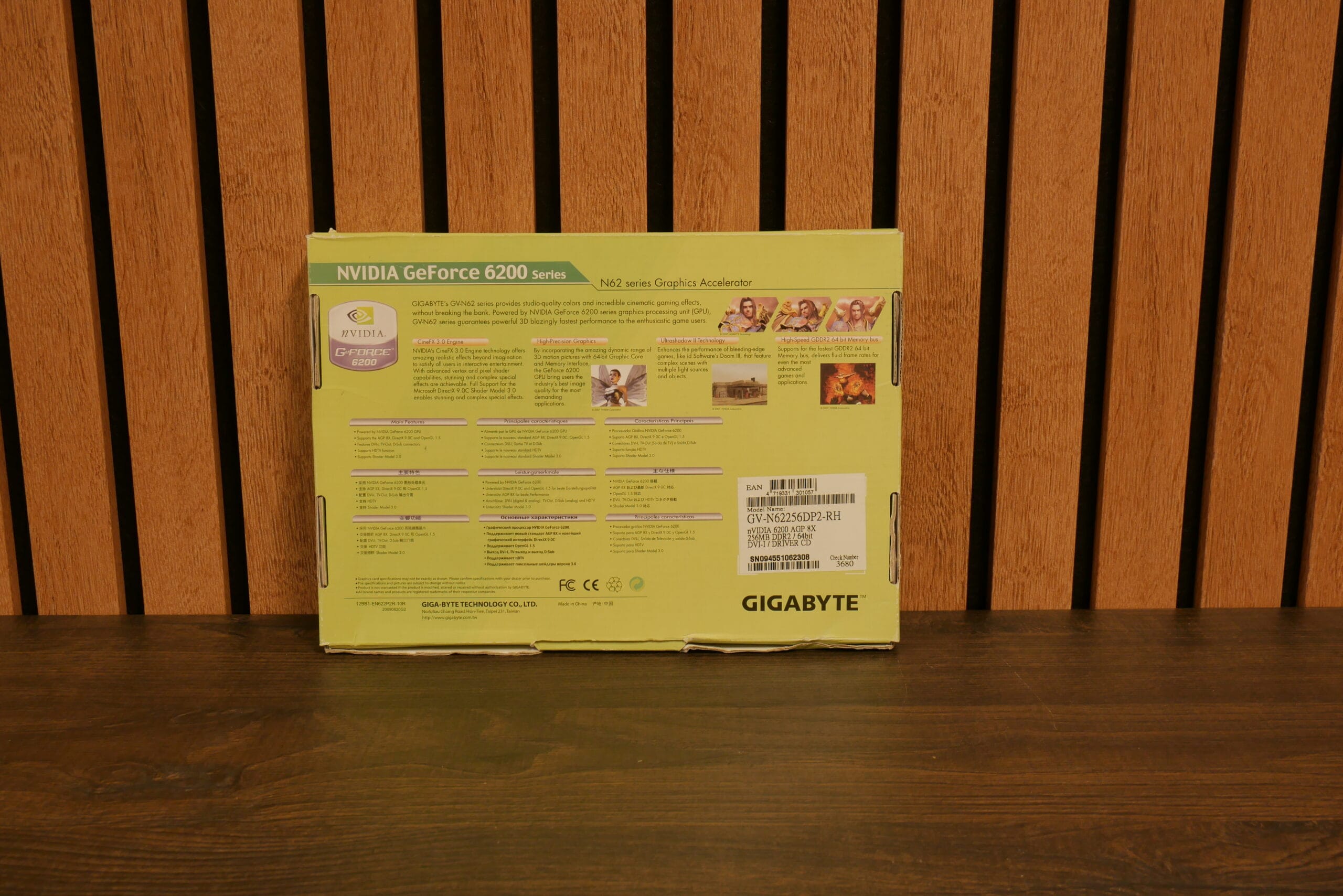 Gigabyte GeForce 6200 videokaart (Refurbished) - Afbeelding 2