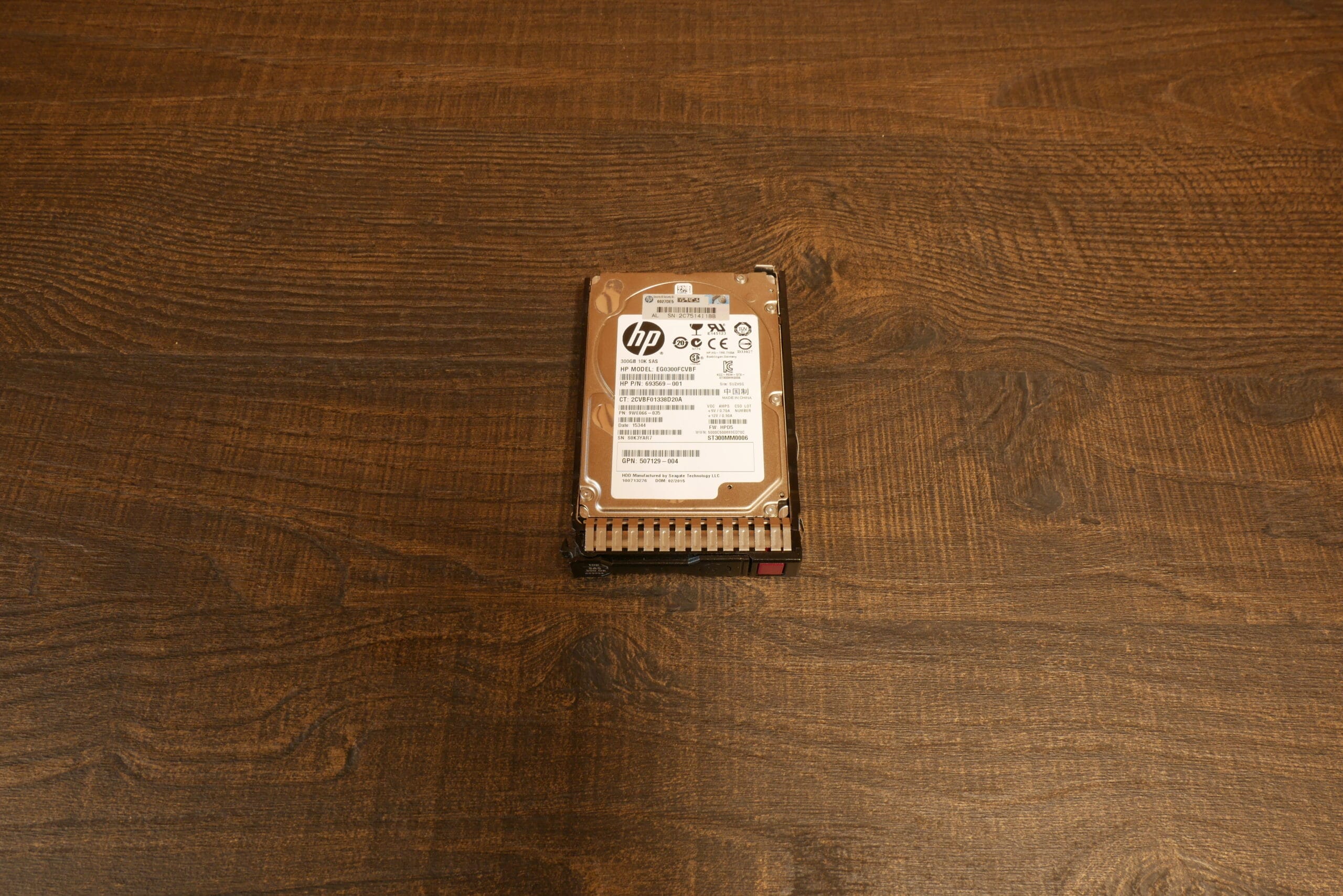 HPE 653955-001 HDD SAS schijf (Refurbished)